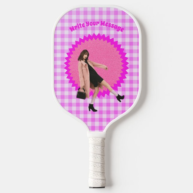 Customised Your Friend Photo  Pickleball Paddle (Front)