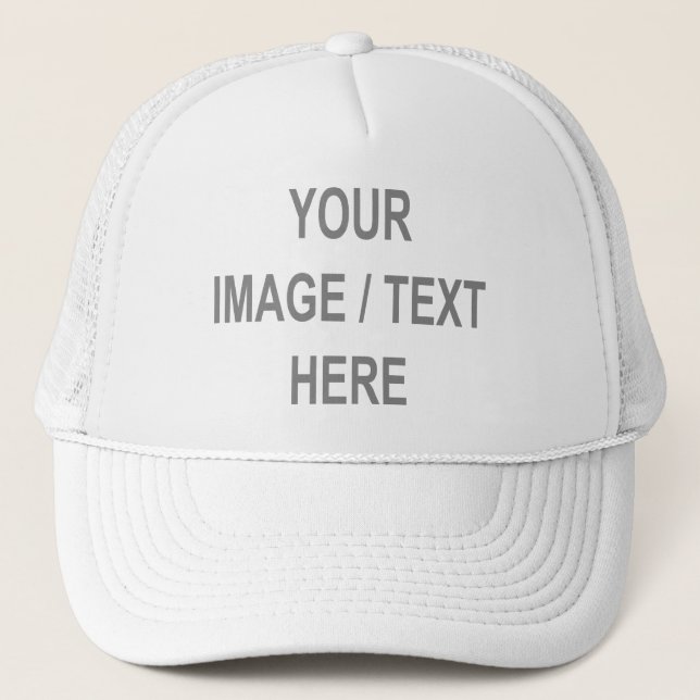 Customised Your Image-Text Here Trucker Hat (Front)