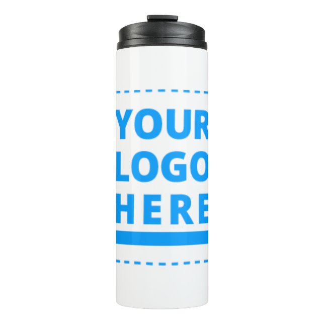 Customised Your Logo Here Thermal Tumbler (Front)