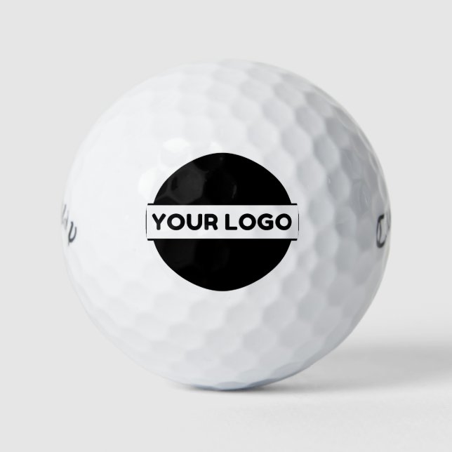 Customised Your Logo Or Image Personalised Golf Balls (Front)