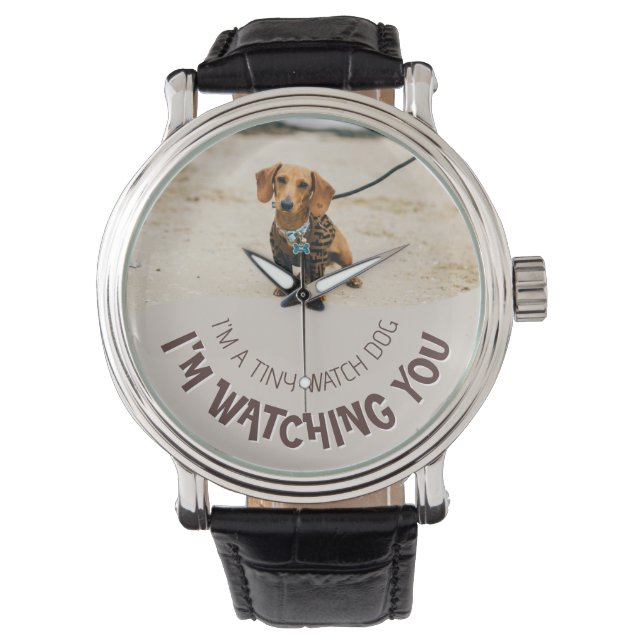 Customised - Your own dog photo - Watch Dog Watch (Front)