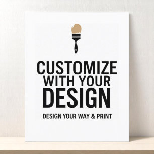 Customizable 4.5x5.6" Blank Event Promotional  Flyer