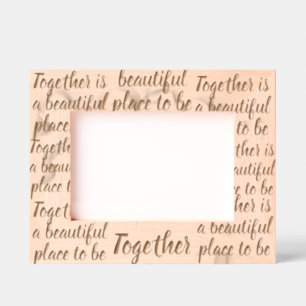 Customizable All-Occasion Photo and Text Design Etched Frames