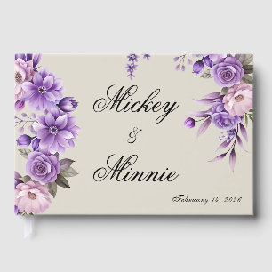 Customizable Attractive Guest Book with Text & Pho