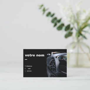 Customizable Auto Business Cards