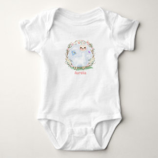 Customizable Baby Alpaca Baby (0-24M) Bodysuit