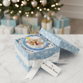 Customizable Baby Ceramic Ornament Keepsake
