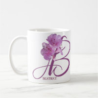 Customizable Beatrice name pretty pink floral cute