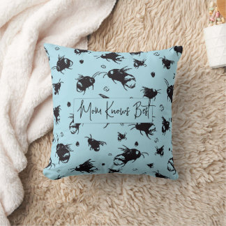 Customizable Bee Art Cushion | Gift for Her