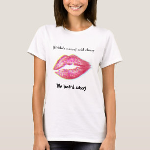 Customizable Bridesmaid's T- shirt