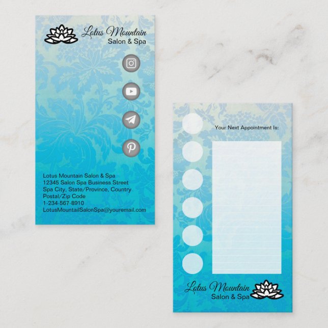 Customizable Business Loyalty Card (Front/Back)