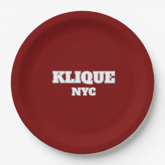 CUSTOMIZABLE Car Club Paper Plate
