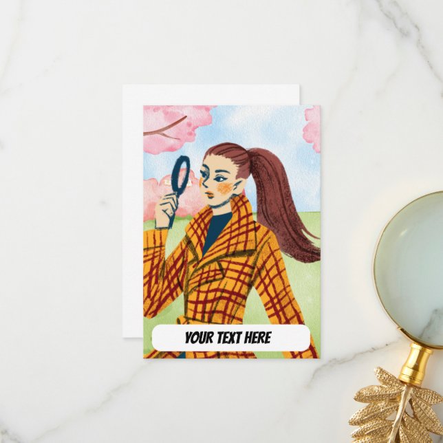 CUSTOMIZABLE CARD FOR ANY OCASSION  (Front/Back In Situ)