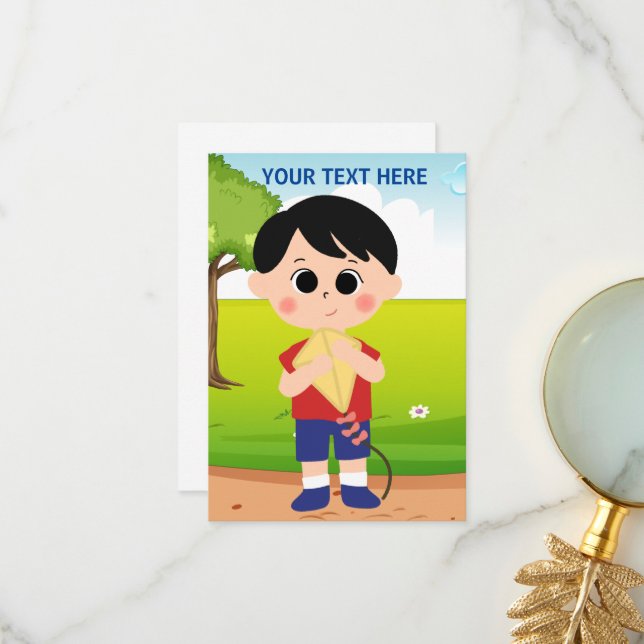 CUSTOMIZABLE CARD FOR ANY OCASSION  (Front/Back In Situ)