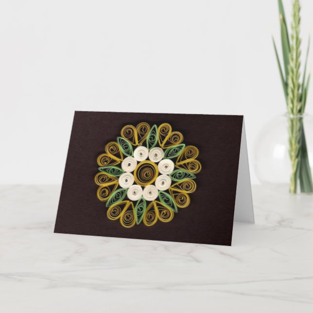 Customizable Card Sympathy Thank You Greetings (Front)