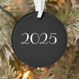 customizable chalkboard style Christmas ornamament Ornament