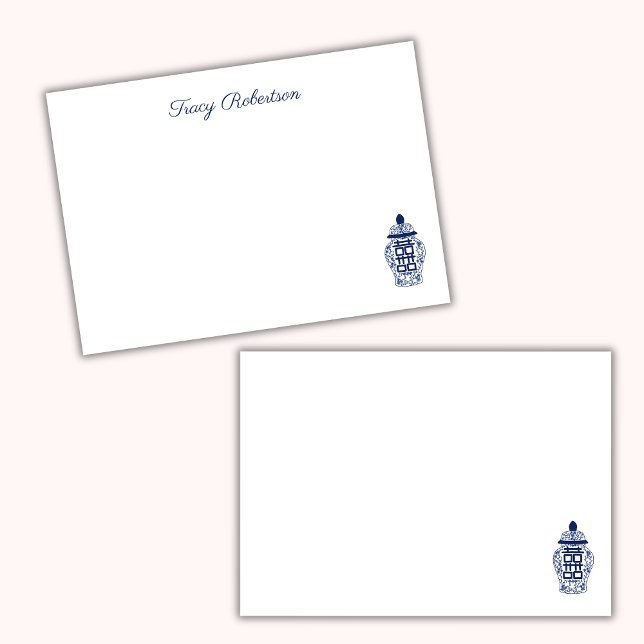 Customizable Chinoiserie Ginger Jar Post-it Notes (Creator Uploaded)