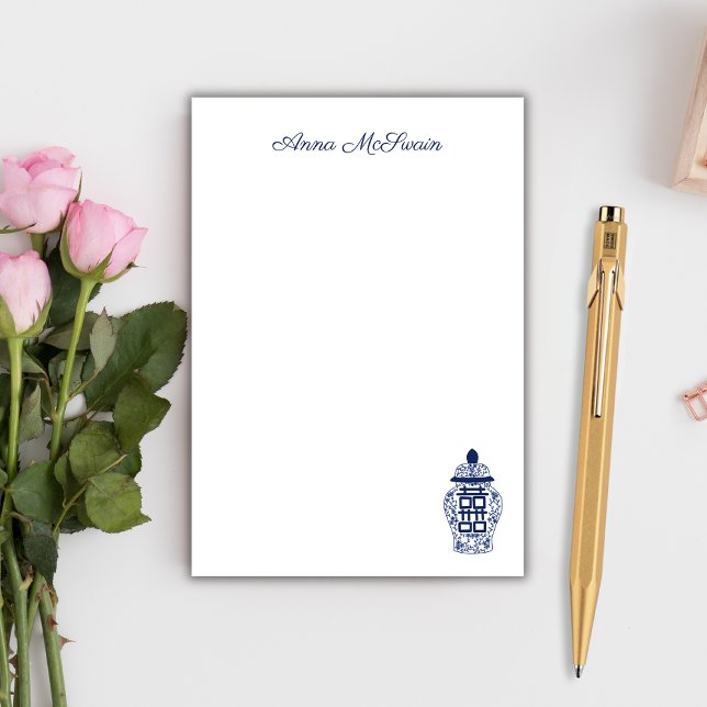 Customizable Chinoiserie Ginger Jar  Post-it Notes (Creator Uploaded)