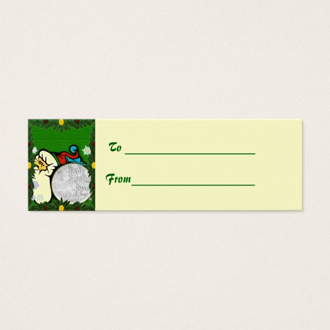 Customizable Christmas Gift Tag (Front)