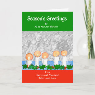 Customizable Christmas Photo Card