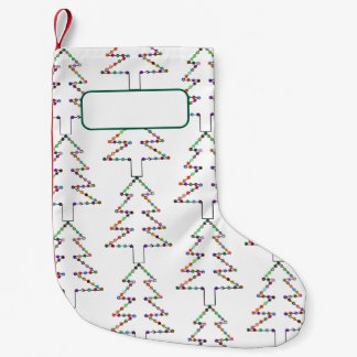 Customizable Christmas sock. Small Christmas Stocking