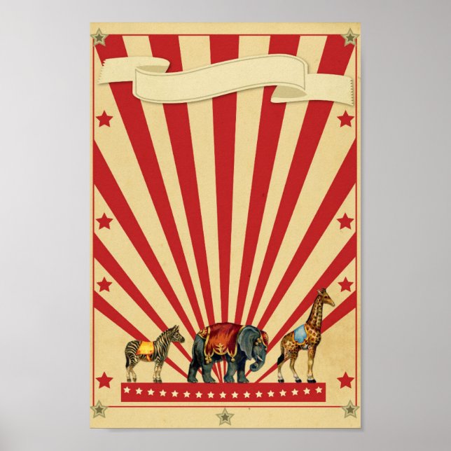 Customizable Circus Poster (Front)