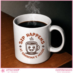 Customizable Coffee Mug for Grandma