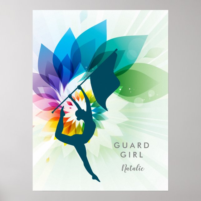 Customizable Color Guard Poster (Front)