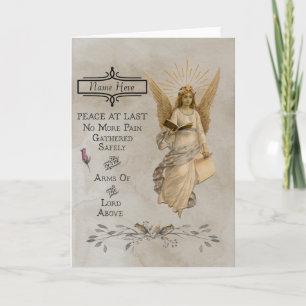 Customizable Condolence/Sympathy Card