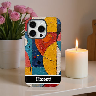 Customizable Cubist Blocks Phone Cover