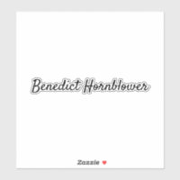 Customizable custom cut vinyl decal