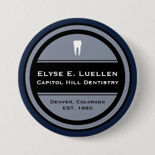 Customizable Dentistry Circle 7.5 Cm Round Badge