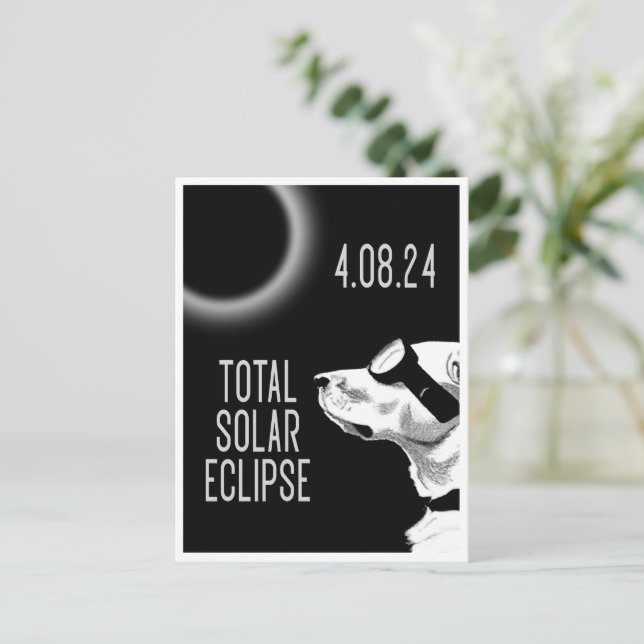 CUSTOMIZABLE Eclipse Doggo Postcard (Standing Front)