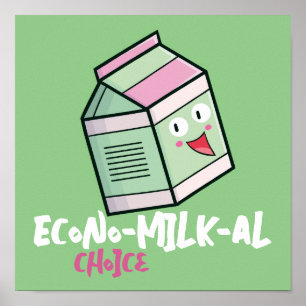 Customizable "Econo-Milk-al Choice" Poster