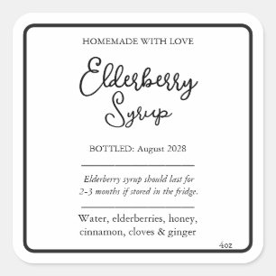 Customizable Elderberry Syrup Label ZEB_05b