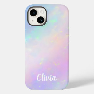 Customizable Elegant Faux Opalescent  Case-Mate iPhone 14 Case