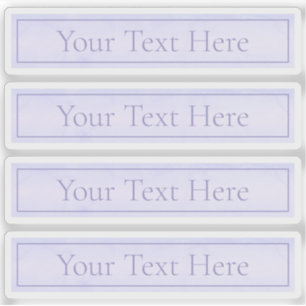 Customizable Elegant Lavender Purple Transparent