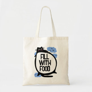 Customizable Fat Cat Tote Bag