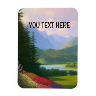 CUSTOMIZABLE Flexible Photo Magnet