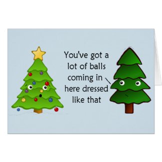 Customizable Funny Christmas Tree