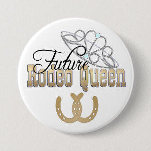CUSTOMIZABLE Future Rodeo Queen Button