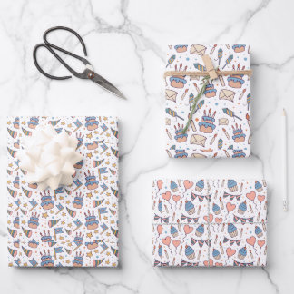 Customizable Gift Wrapping Sheets 