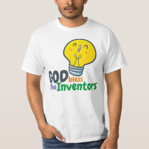 Customizable God bless the inventors T-Shirt