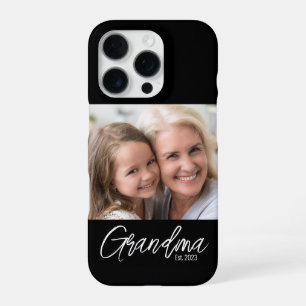 Customizable Grandma Established Year Photo iPhone 16 Pro Case