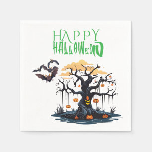 Customizable Halloween Fun  Napkin