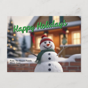 CUSTOMIZABLE Happy Holidays Card