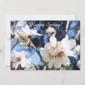 Customizable Happy Spring Card 