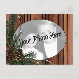 Customizable Holiday Photo Postcards