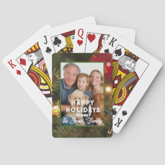 CUSTOMIZABLE HOLIDAY PLAYING CARDS ADD YOUR PHOTO