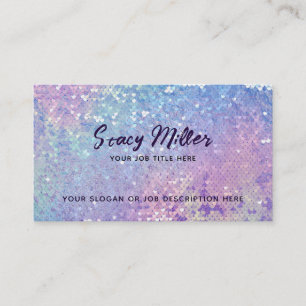 Customizable Holographic Business Cards